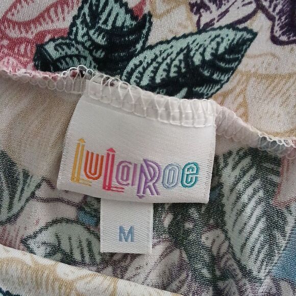 Lularoe  floral maxi  skirt  Sz M NWOT - Picture 6 of 7